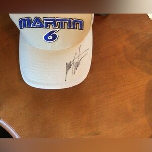 Mark Martin signed hat. Never worn. Perfect condition .